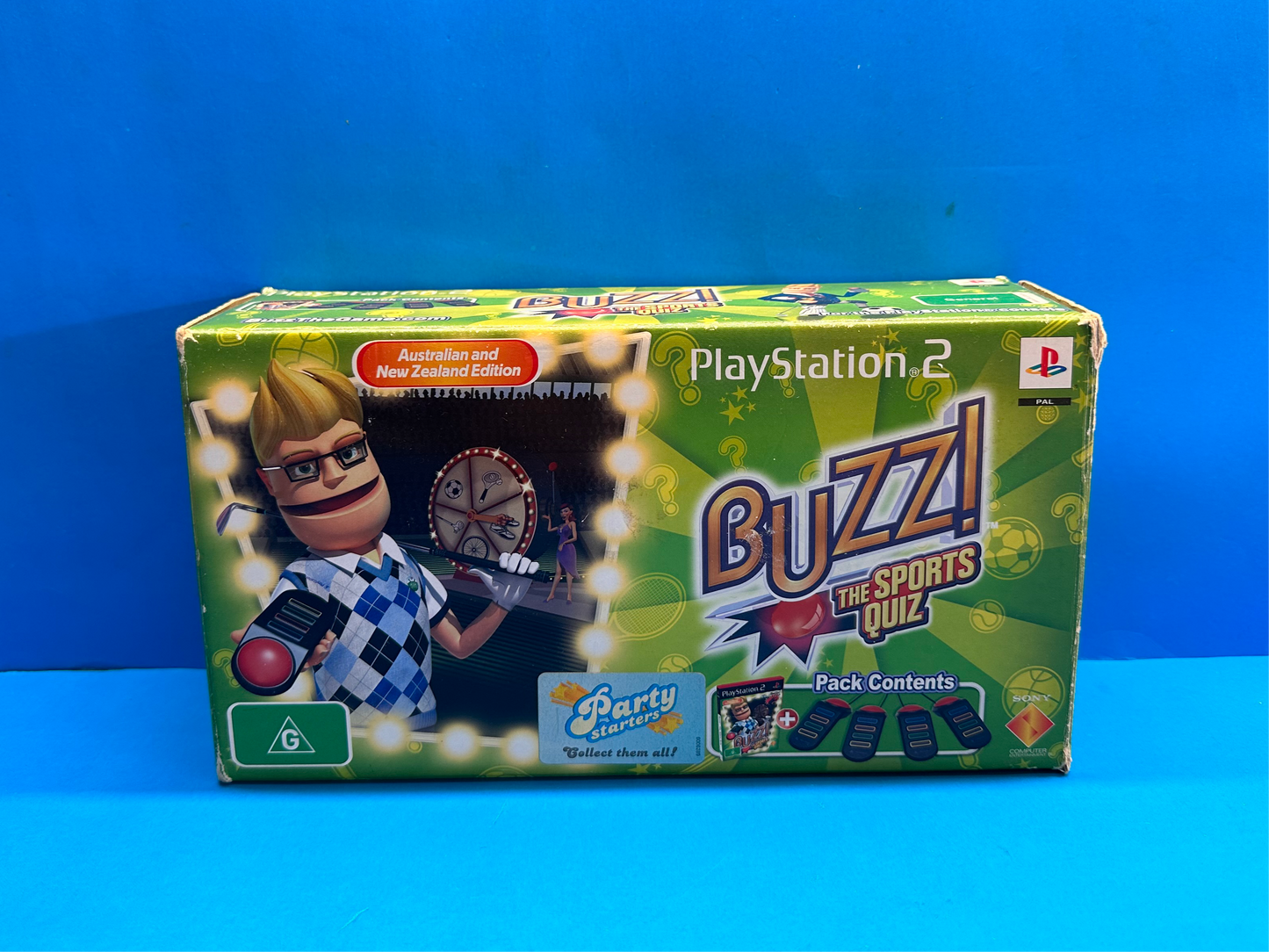 Buzz The Sports Quiz (Boxed) - PlayStation 2 - Pre-Owned