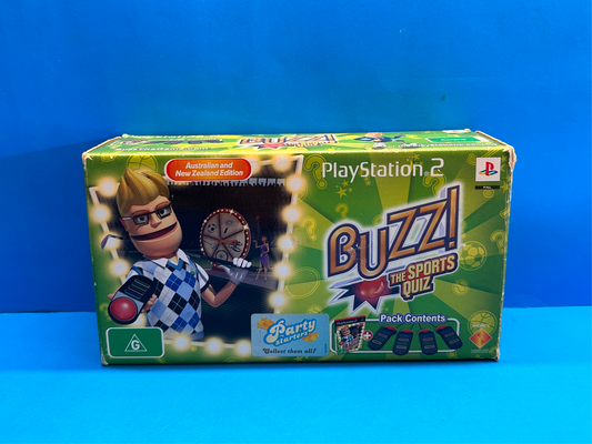 Buzz The Sports Quiz (Boxed) - PlayStation 2 - Pre-Owned