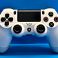 Official Dualshock 4 Playstation 4 Controller (White) - Pre-Owned