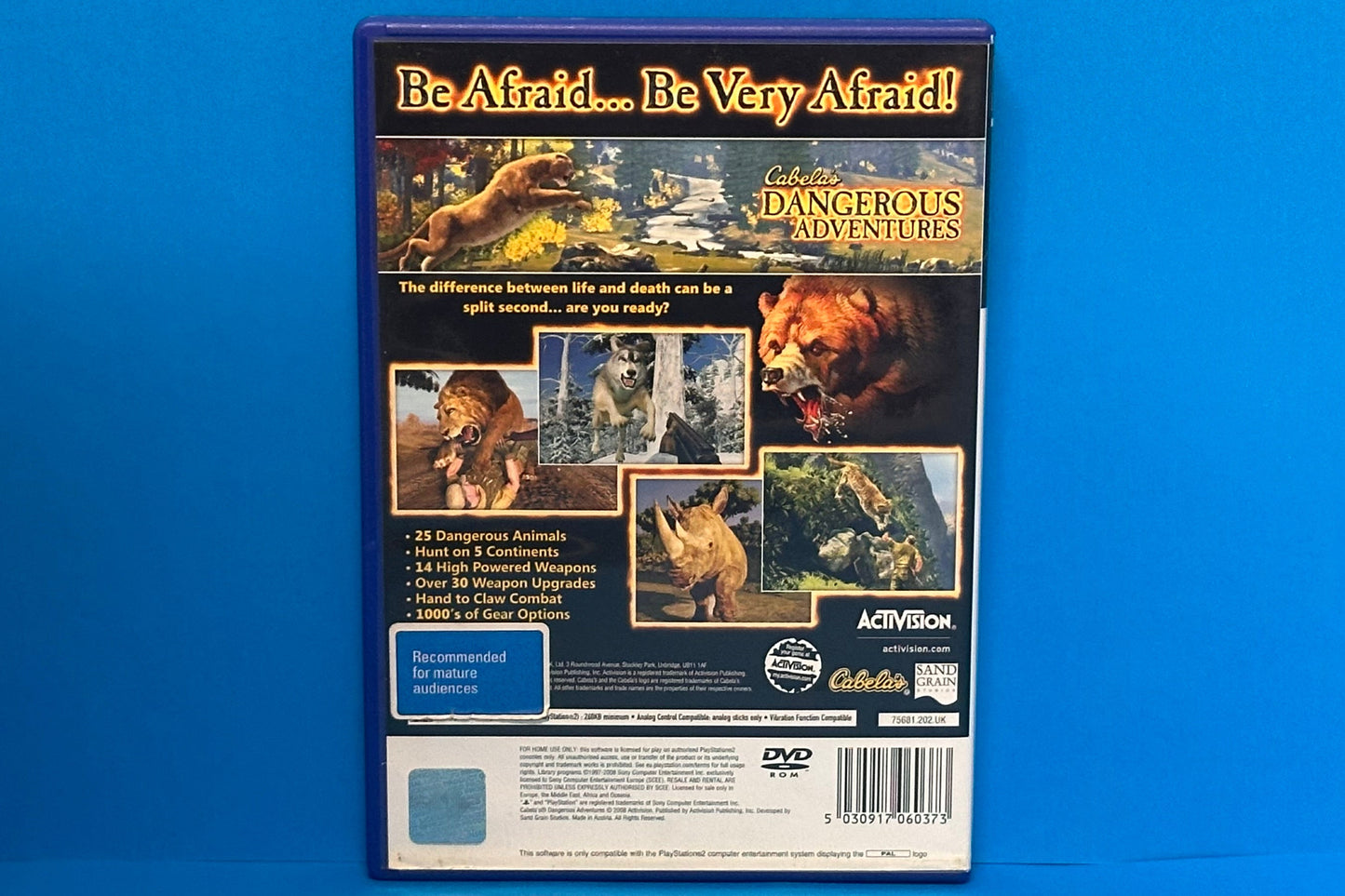 Cabela’s Dangerous Adventures - Playstation 2 - Pre-Owned