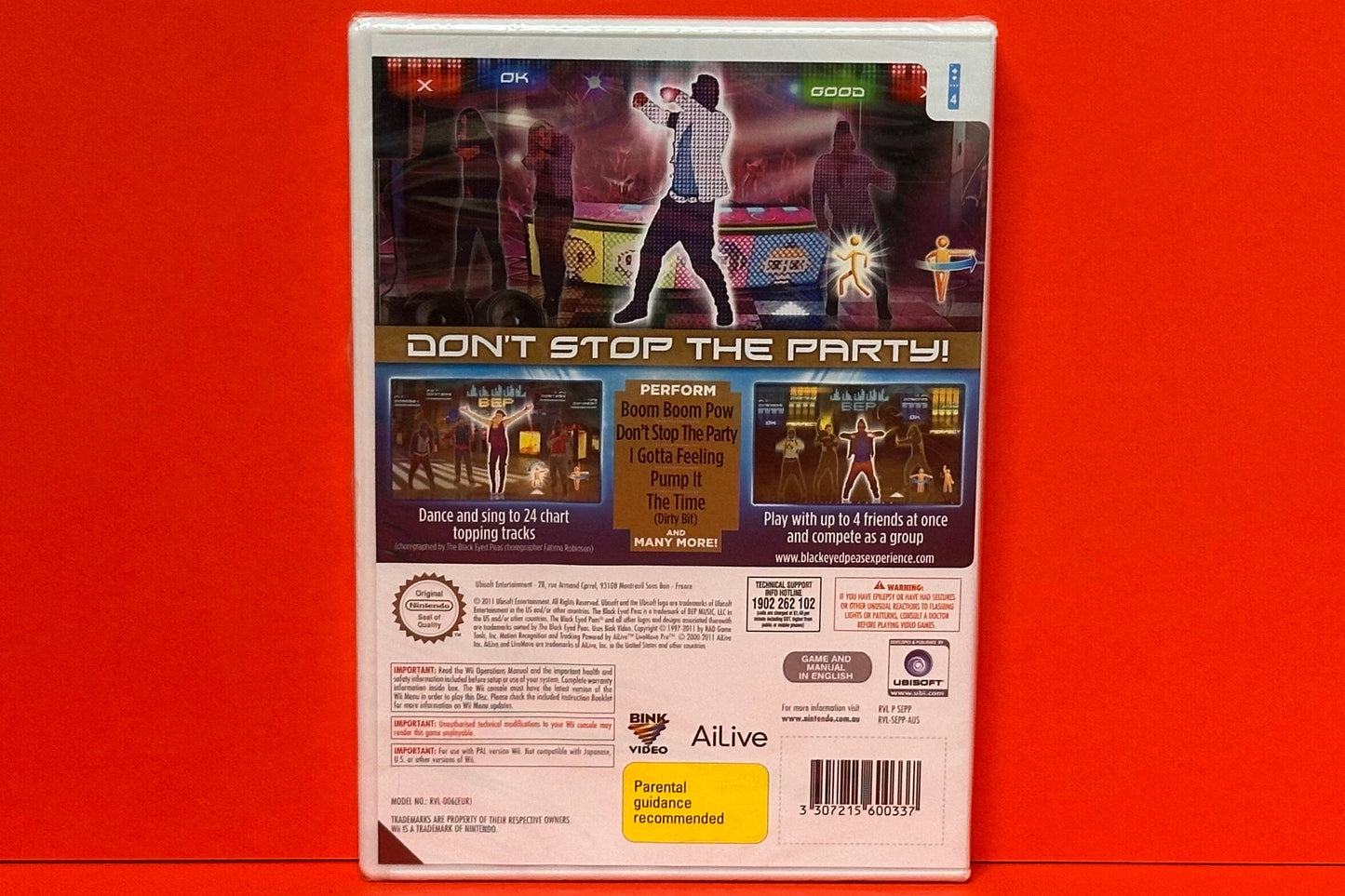 The Black Eyed Peas Experience - Nintendo Wii - Pre-Owned