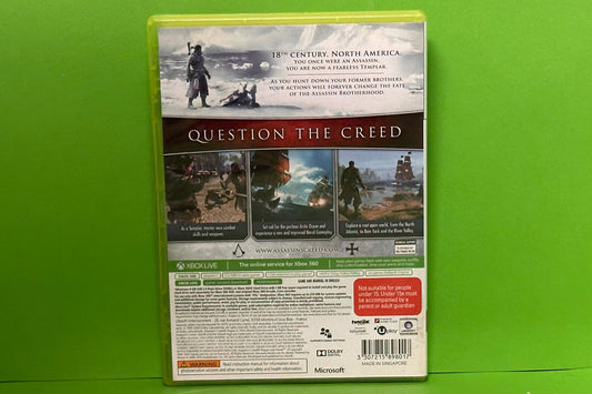 Assassin’s Creed Rogue - Xbox 360 - Pre-Owned