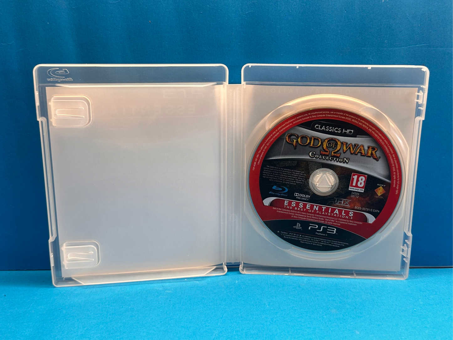 God Of War Collection (Essentials) *No Manual* - Playstation 3 - Pre-Owned