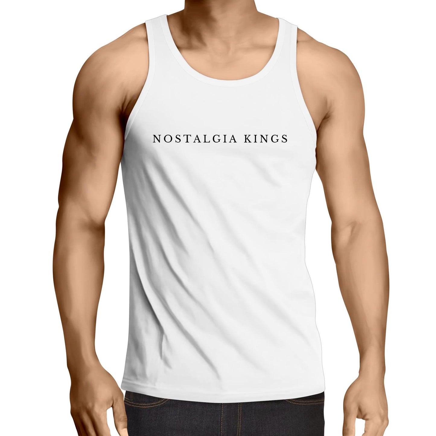 AS Colour Lowdown - Mens Singlet Top