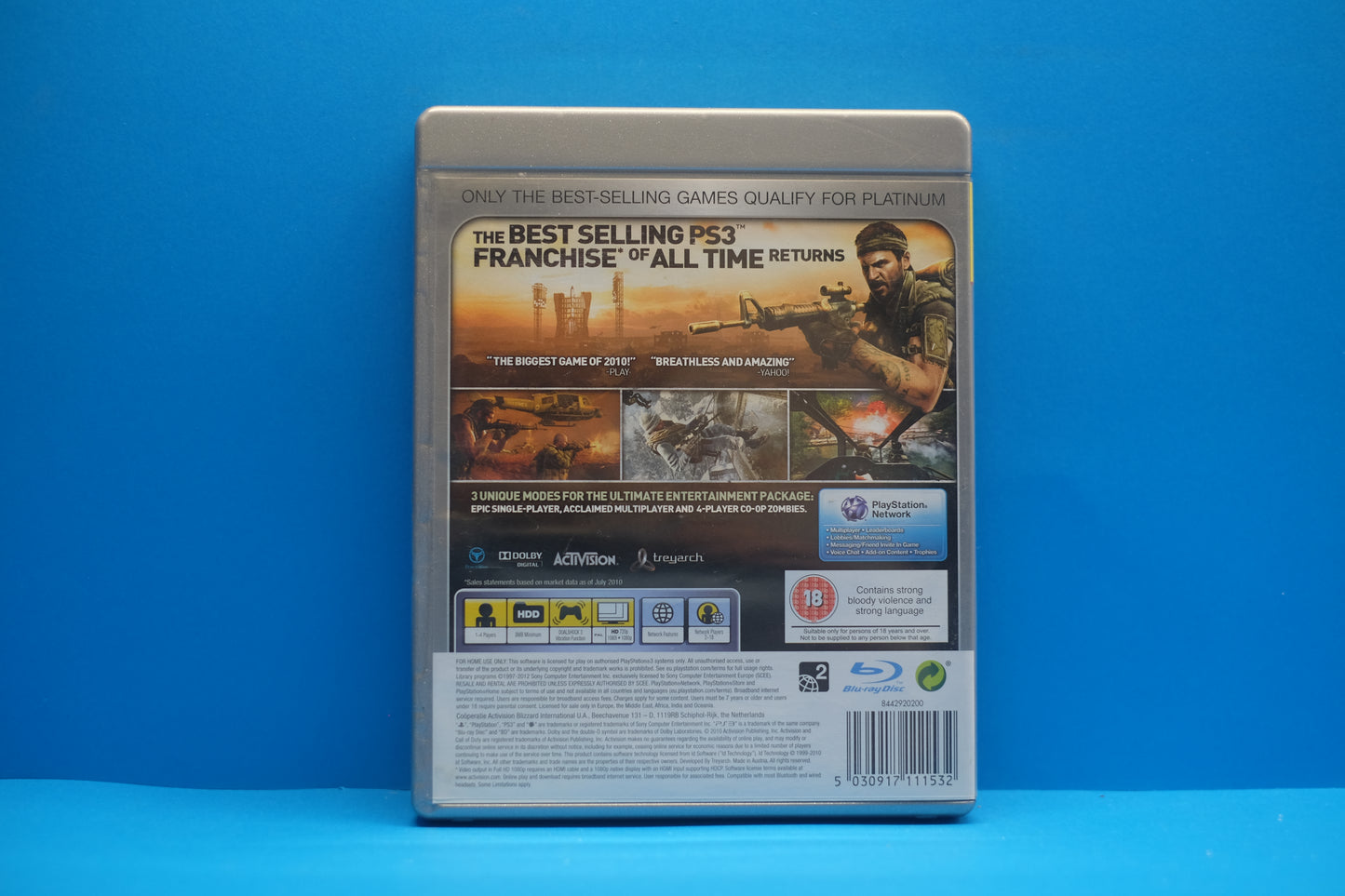 Call Of Duty Black Ops (Platinum) - Playstation 3