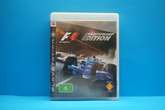 Formula 1 (Championship Edition) - Playstation 3