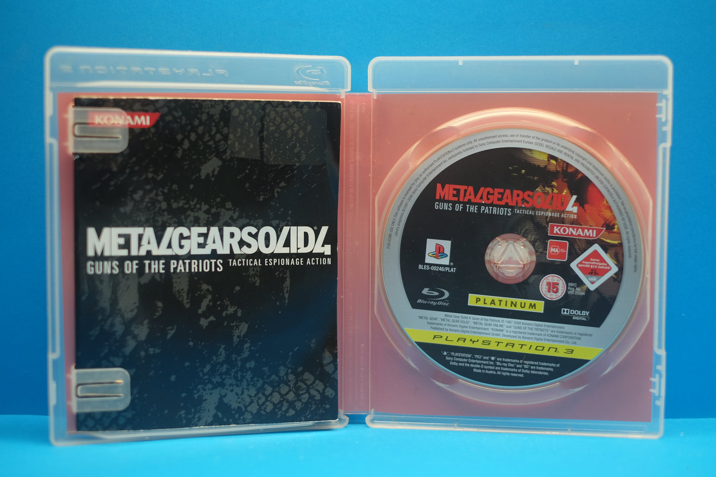 Metal Gear Solid 4 Guns Of The Patriots - Playstation 3