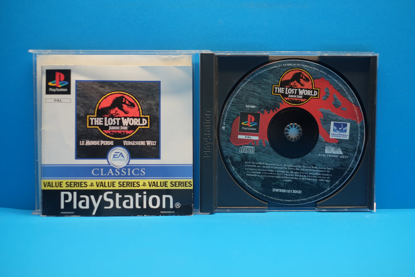 Jurassic Park The Lost World (Classics) - Playstation 1