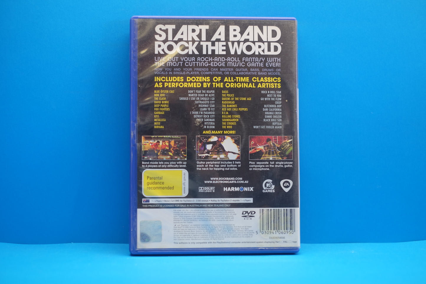 Rock Band *No Manual* - Playstation 2