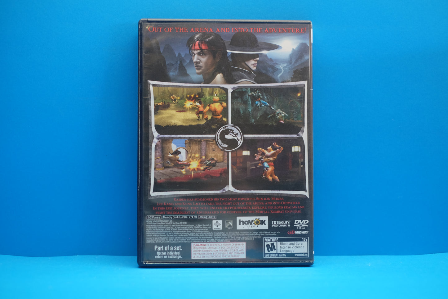 Mortal Kombat Kollection (NTSC) - Playstation 2