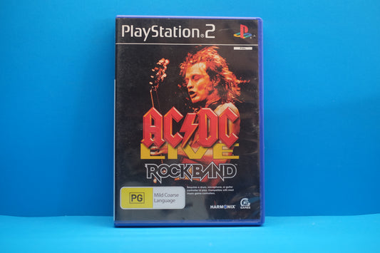 ACDC Live Rock band