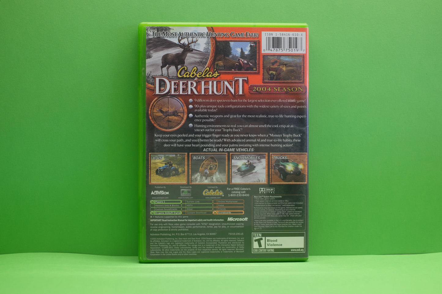 Cabela's Deer Hunt 2004 Season (NTSC) - Xbox Original