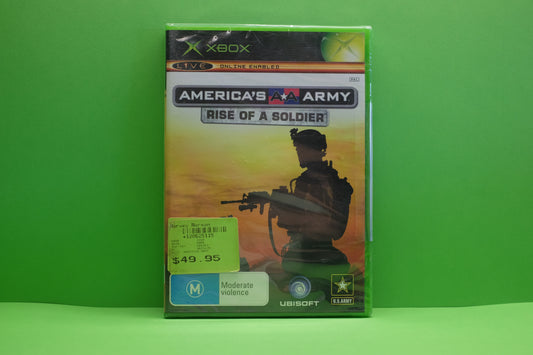 America's Army Rise of a Soldier (Sealed) - Xbox Original