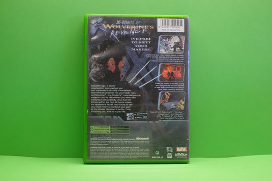 X-Men 2 Wolverine's Revenge - Xbox Original