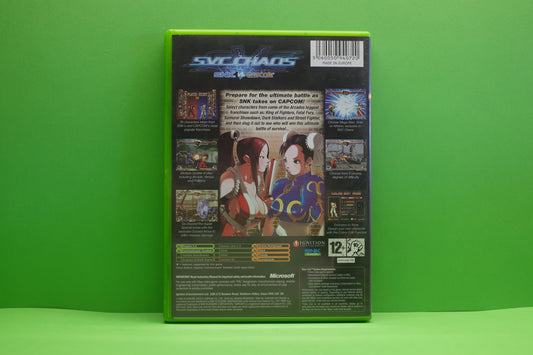 SNK VS Capcom SVC Chaos - Xbox Original