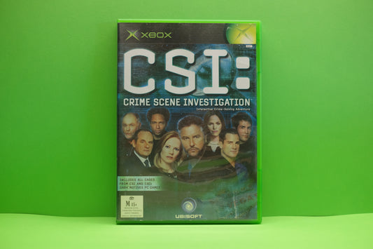 CSI Crime Scene Investigation - Xbox Original