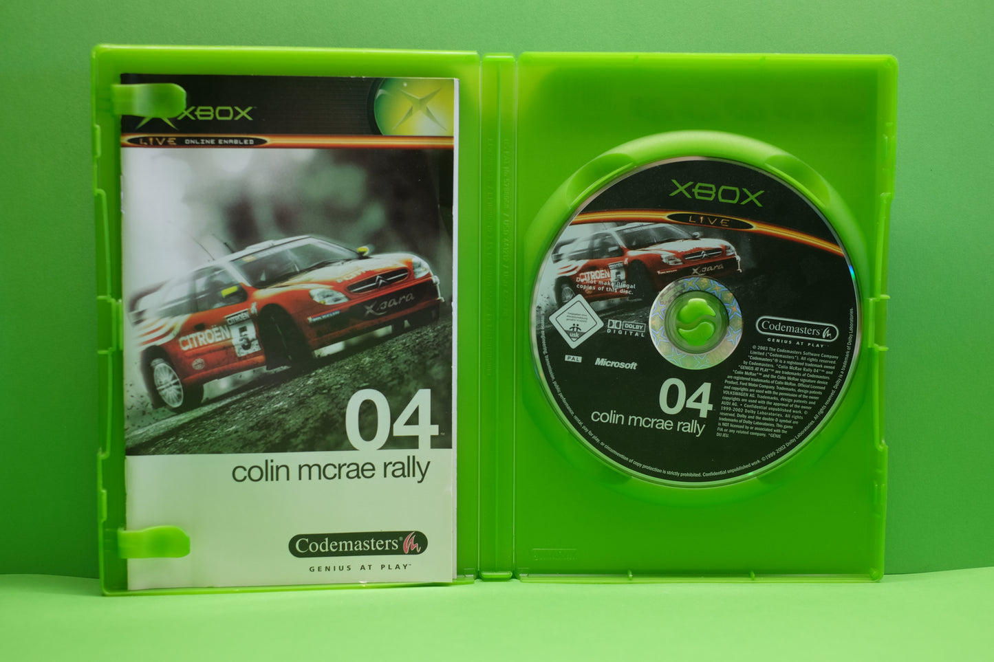 Colin McRae Rally 04 - Xbox Original