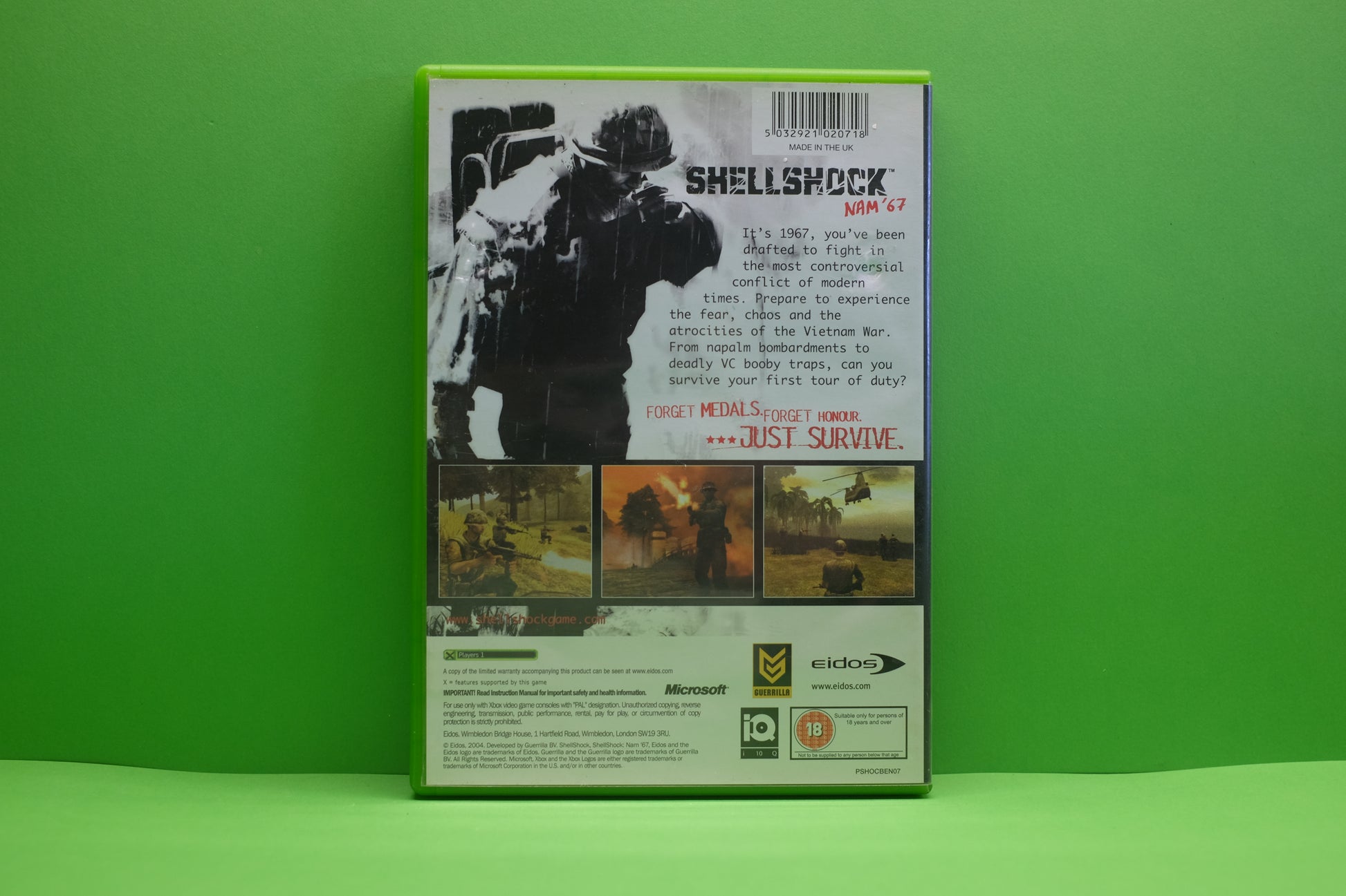 Shellshock Nam '67 Xbox Video Game