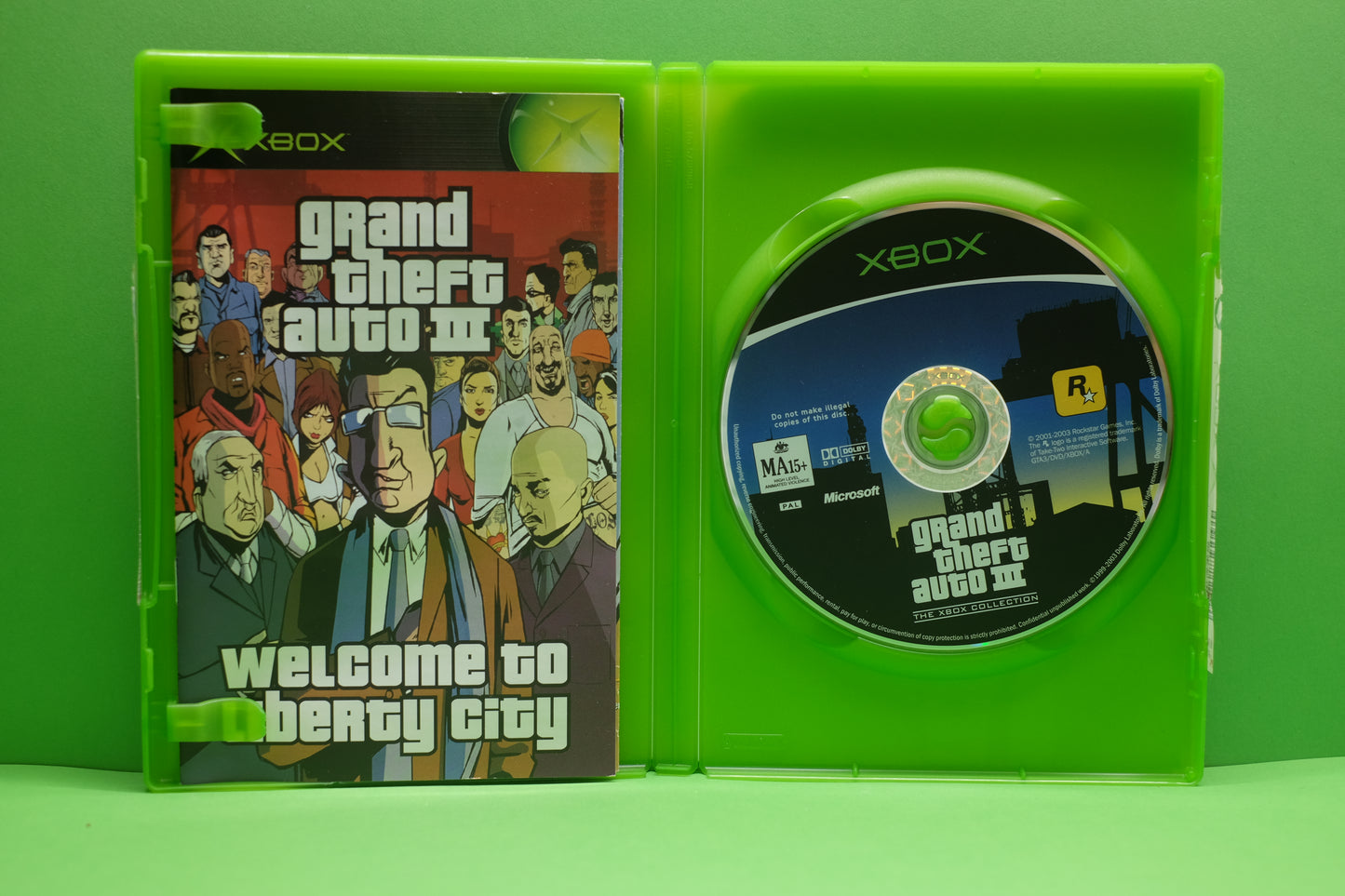 Grand Theft Auto III (3) (The Xbox Collection) *Complete* - Xbox Original