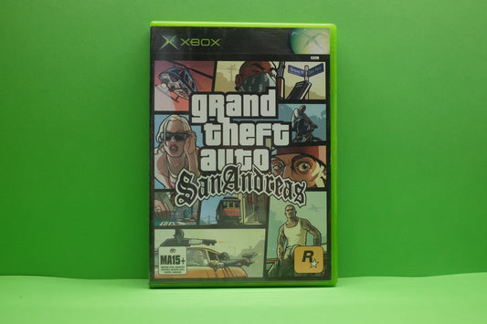 Grand Theft Auto San Andreas - Xbox Original