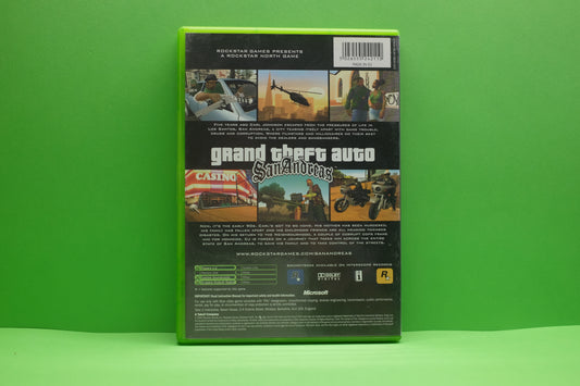 Grand Theft Auto San Andreas - Xbox Original