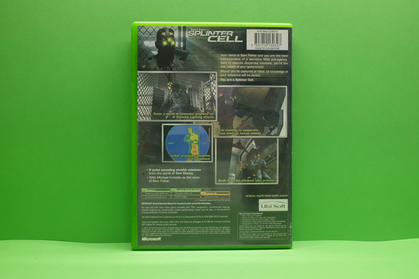 Tom Clancy's Splinter Cell - Xbox Original