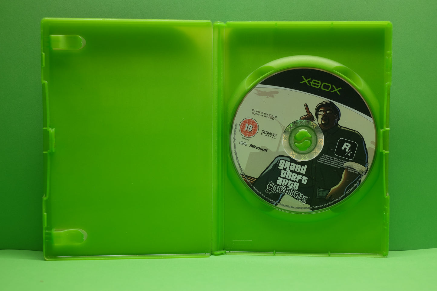 Grand Theft Auto San Andreas *No Manual* - Xbox Original