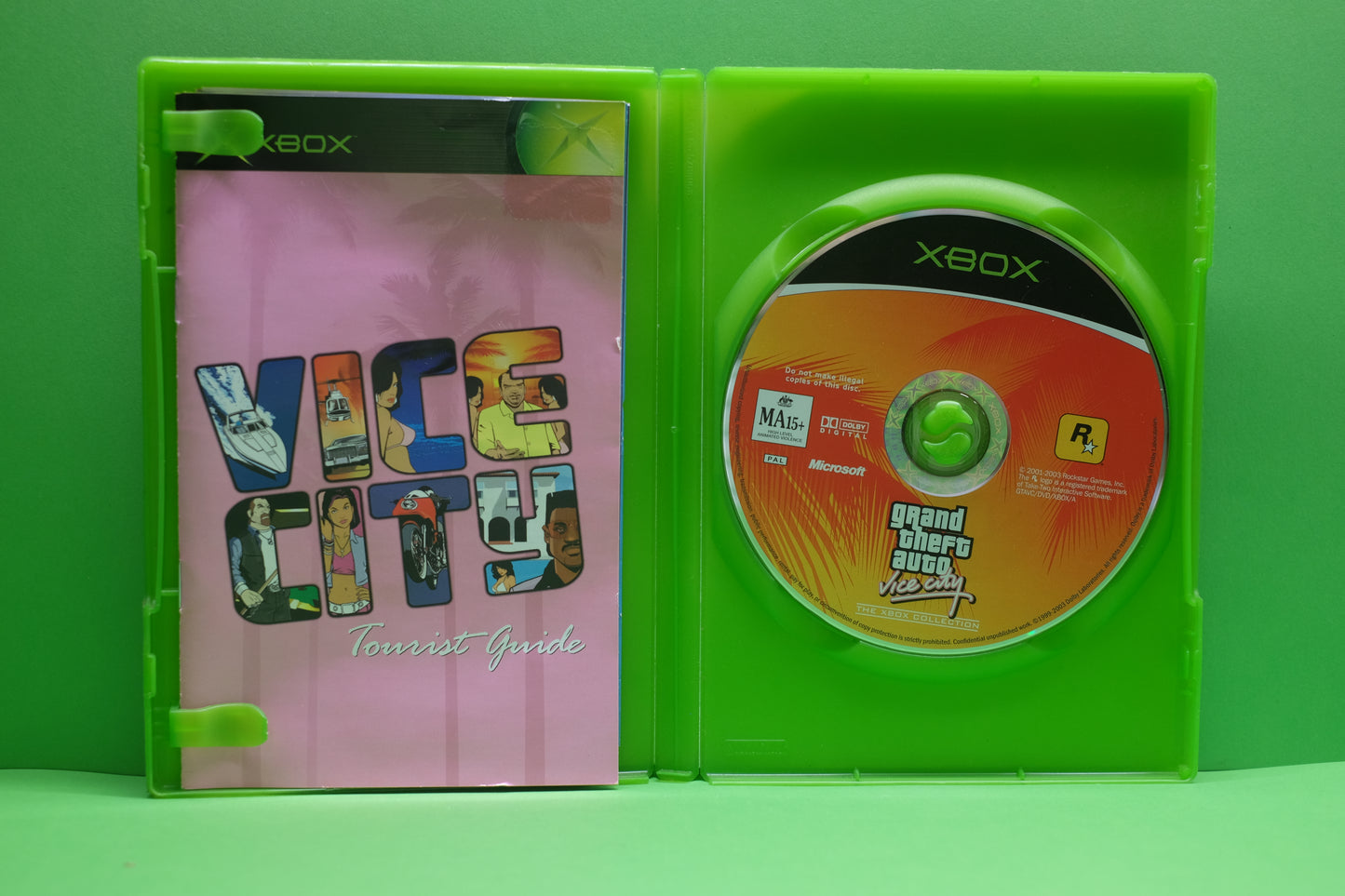 Grand Theft Auto Vice City (The Xbox Collection) *Complete* - Xbox Original