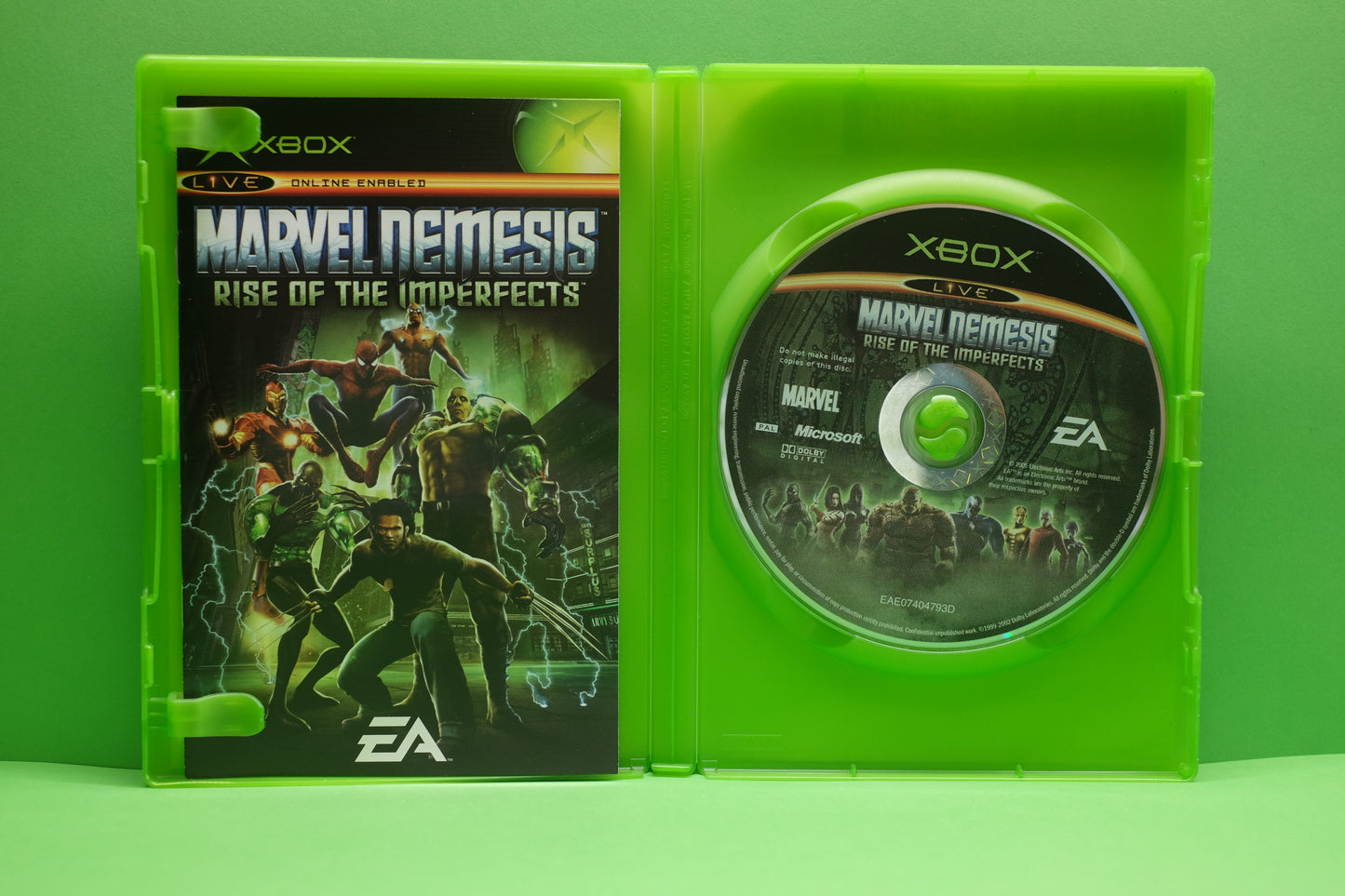 Marvel Nemesis Rise Of The Imperfects - Xbox Original