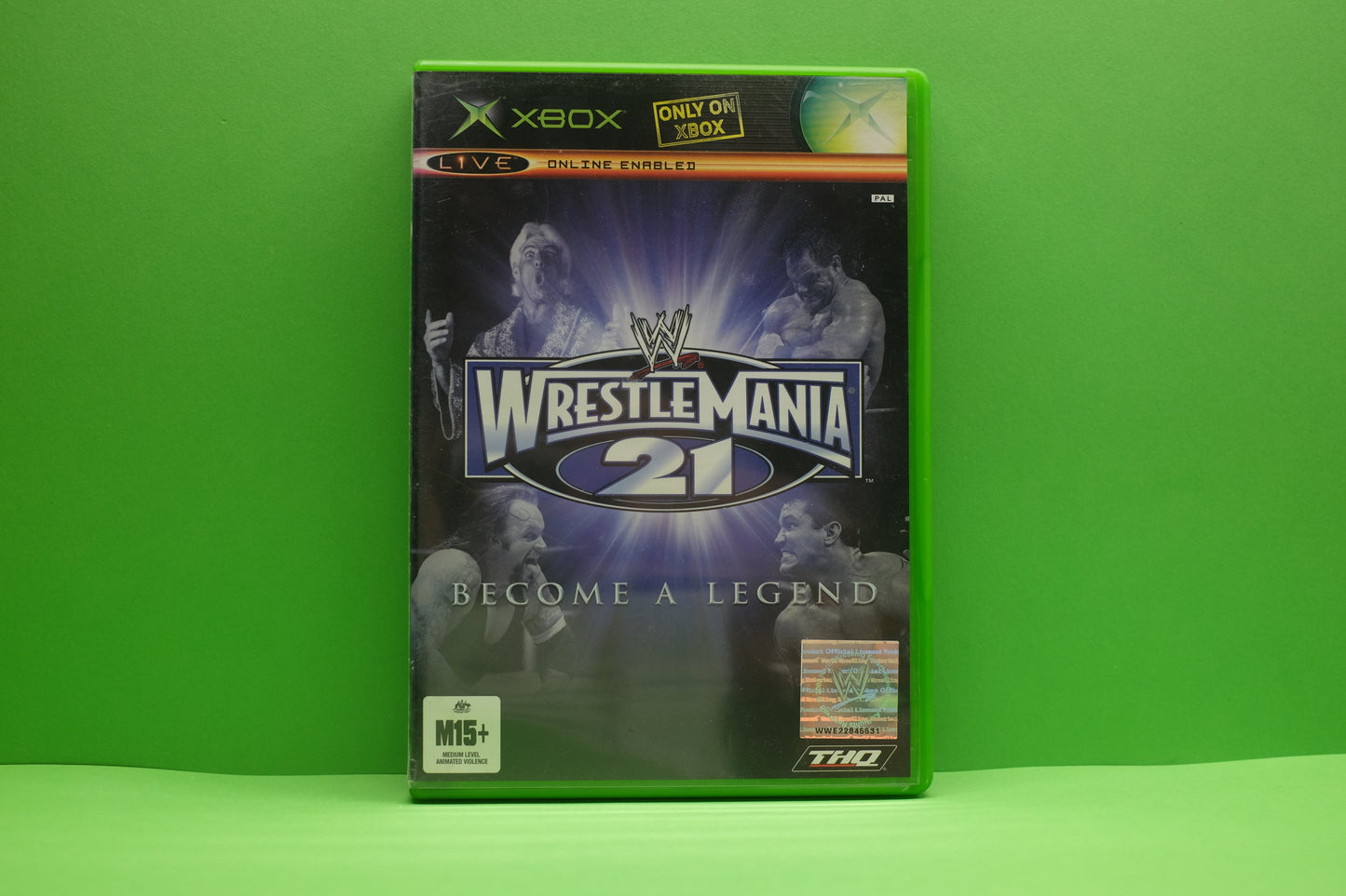 Wrestlemania 21 Become A Legend - Xbox Original