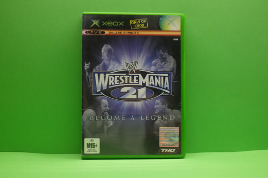 Wrestlemania 21 Become A Legend - Xbox Original