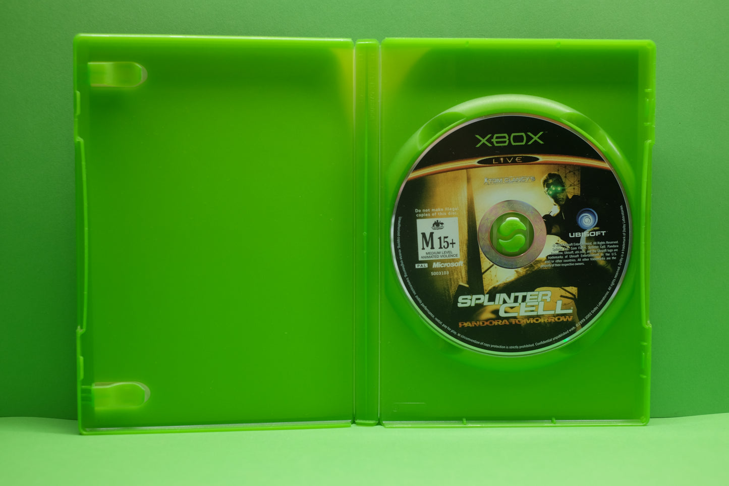 Tom Clancy's Splinter Cell Pandora Tomorrow *No Manual* - Xbox Original