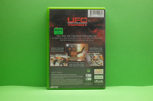 UFC Ultimate Fighting Championship Tapout - Xbox Original