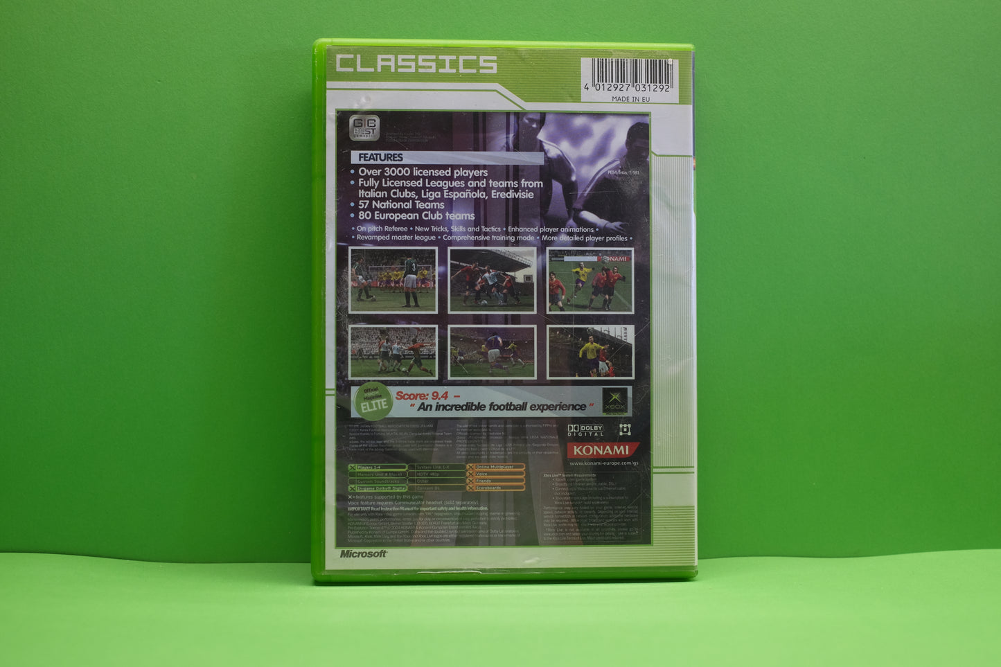 Pro Evolution Soccer 4 (Classics) *No Manual* - Xbox Original