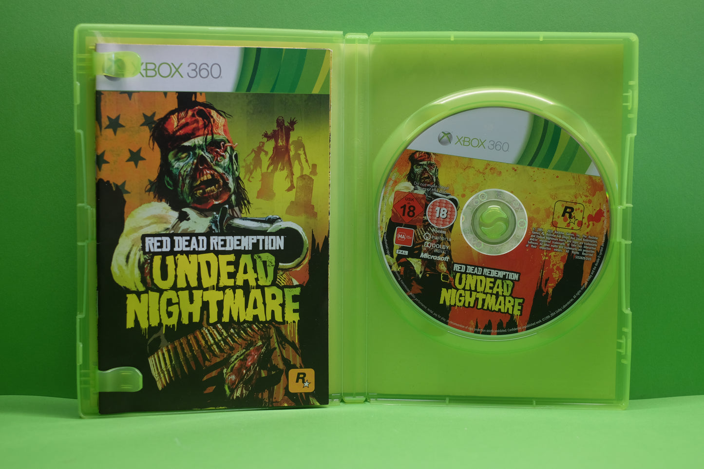  Red Dead Redemption Undead Nightmare Xbox 360 for PAL : Video  Games