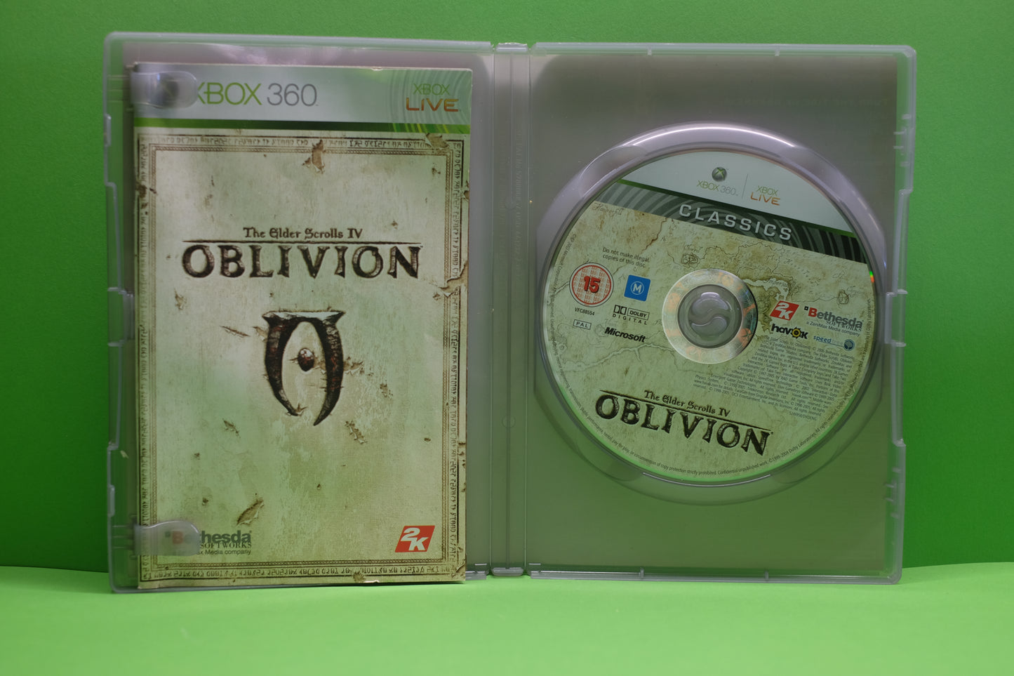 The Elder Scrolls IV (4) Oblivion (Classics) *Complete* - Xbox 360