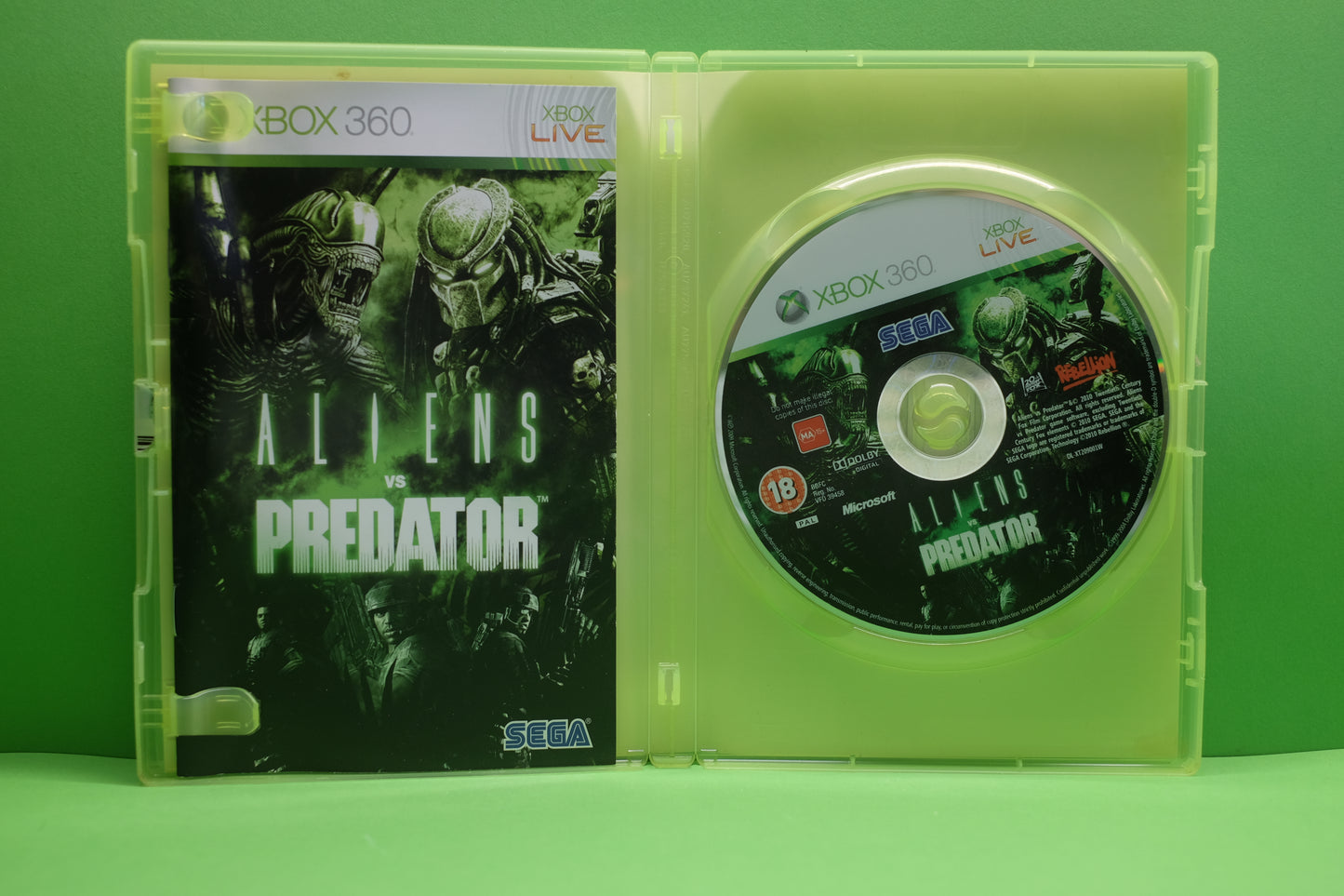 Aliens VS Predator - Xbox 360