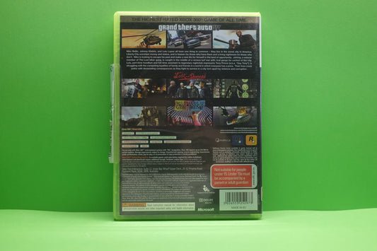 Grand Theft Auto IV (4) & Episodes From Liberty City (The Complete Edition) *Complete* - Xbox 360