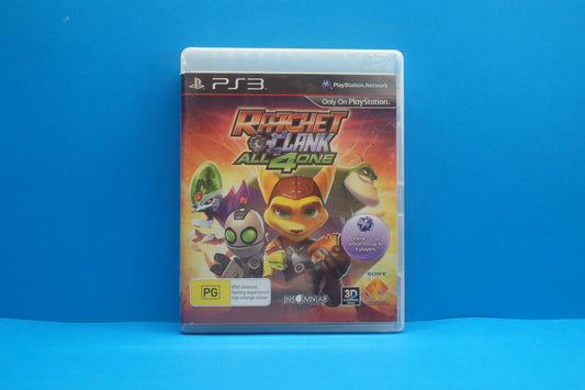 Ratchet & Clank All 4 One *No Manual* - Playstation 3