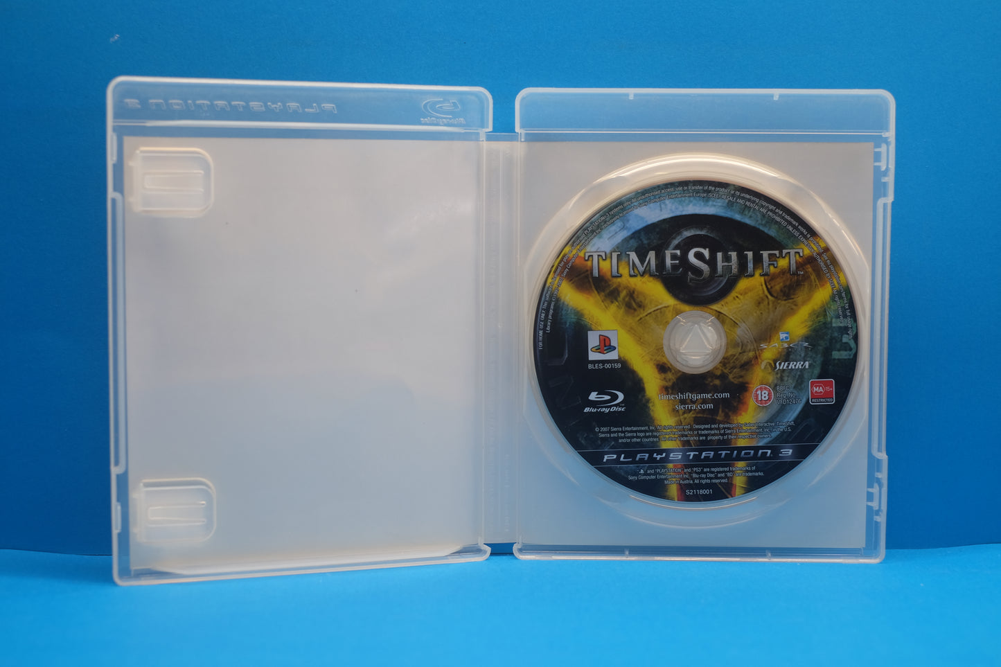 Time Shift *No Manual* - Playstation 3