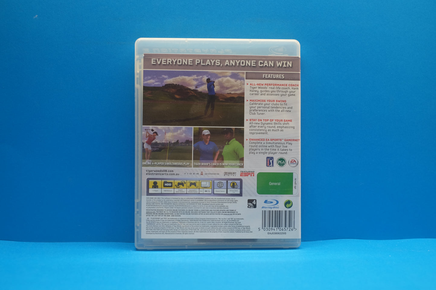 Tiger Woods PGA Tour 09 - Playstation 3