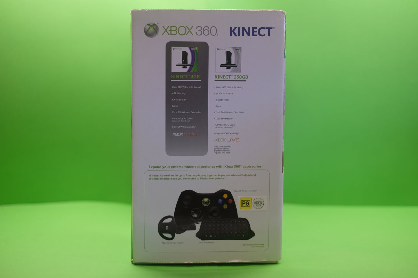 Xbox 360 Slim & Kinect Boxed (250GB)