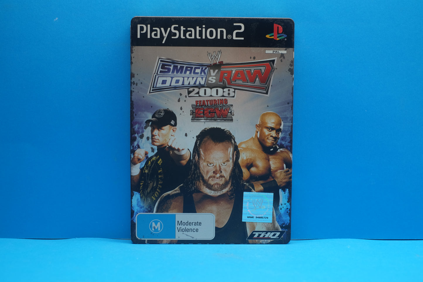 Smackdown VS Raw 2008 (Steel Book) - Playstation 2