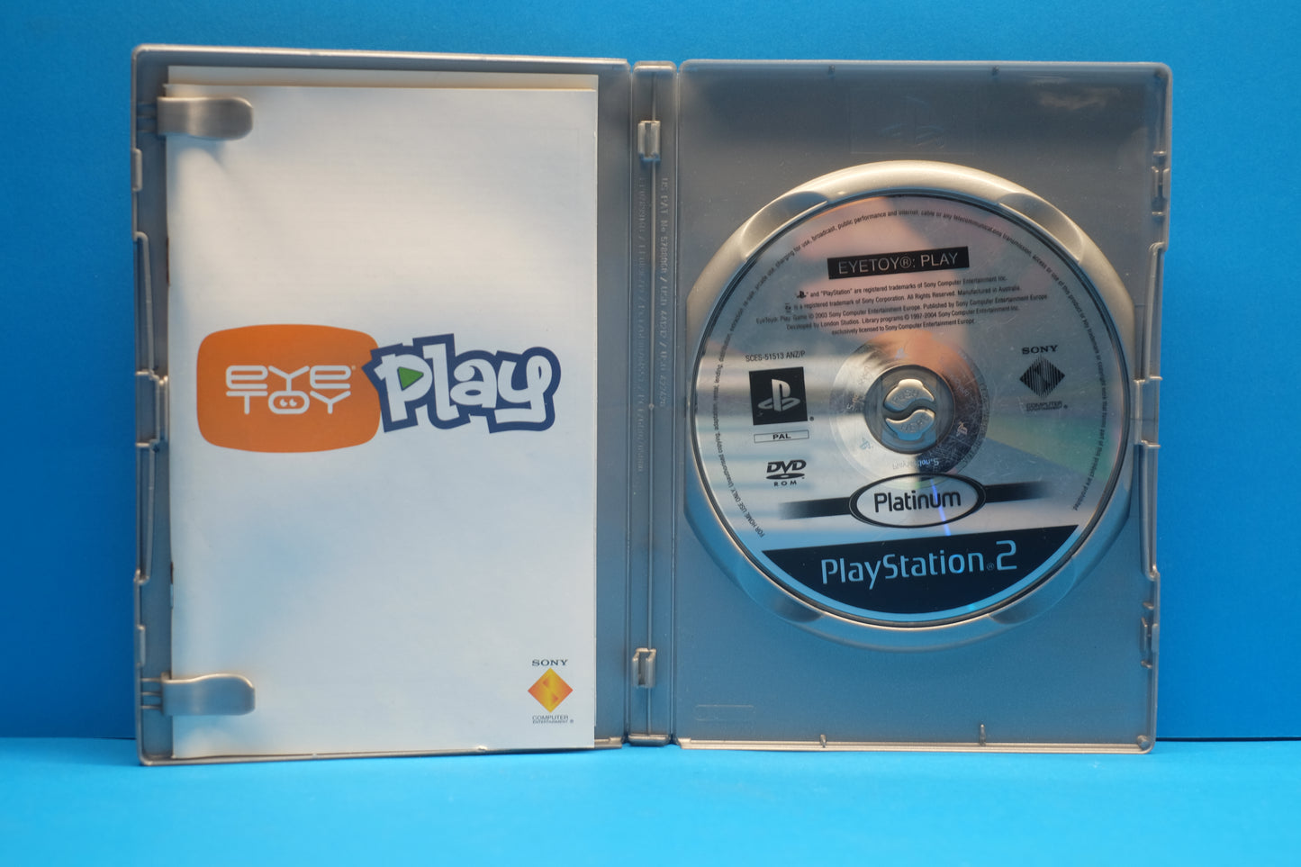 Eye Toy Play (Platinum) - Playstation 2