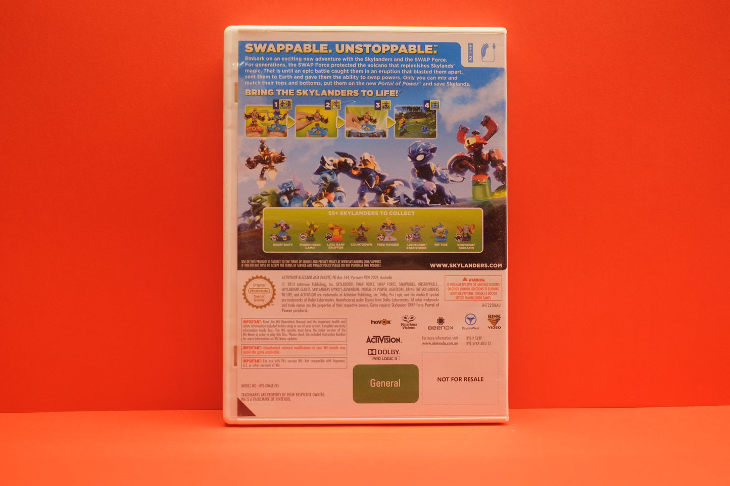 Skylanders Swap Force *No Manual* - Nintendo Wii