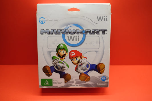 Mario Kart Steering Wheel & Game (Boxed) - Nintendo Wii