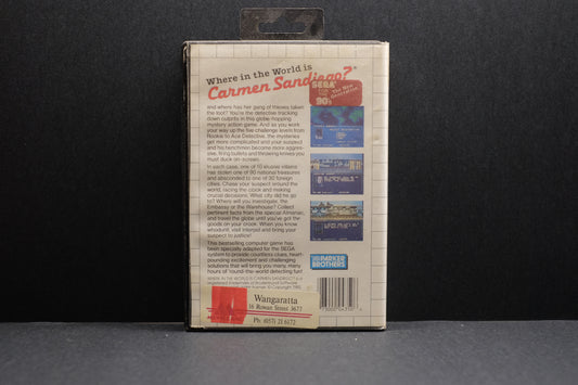 Where In The World Is Carmen Sandiego? - Sega Master System