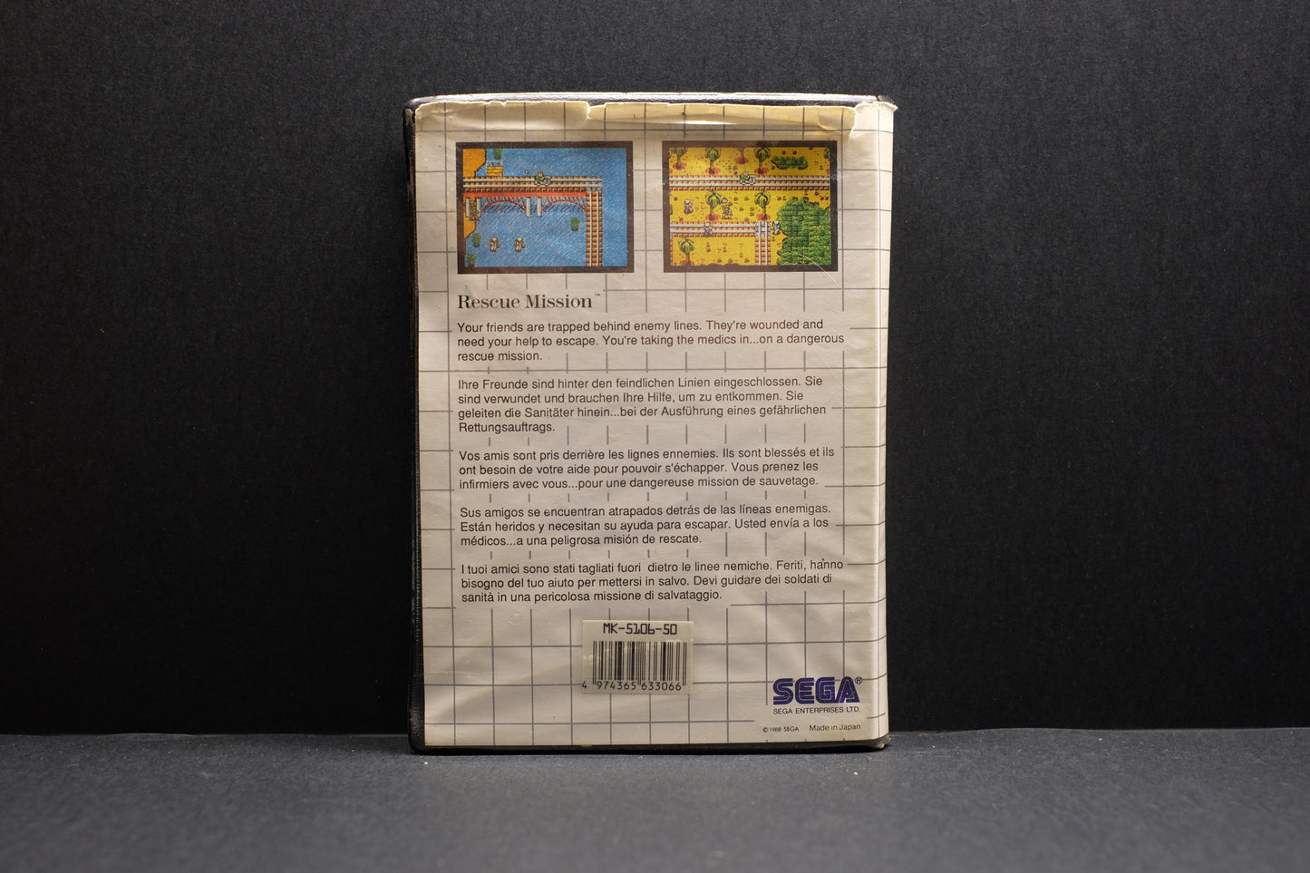 Rescue Mission - Sega Master System