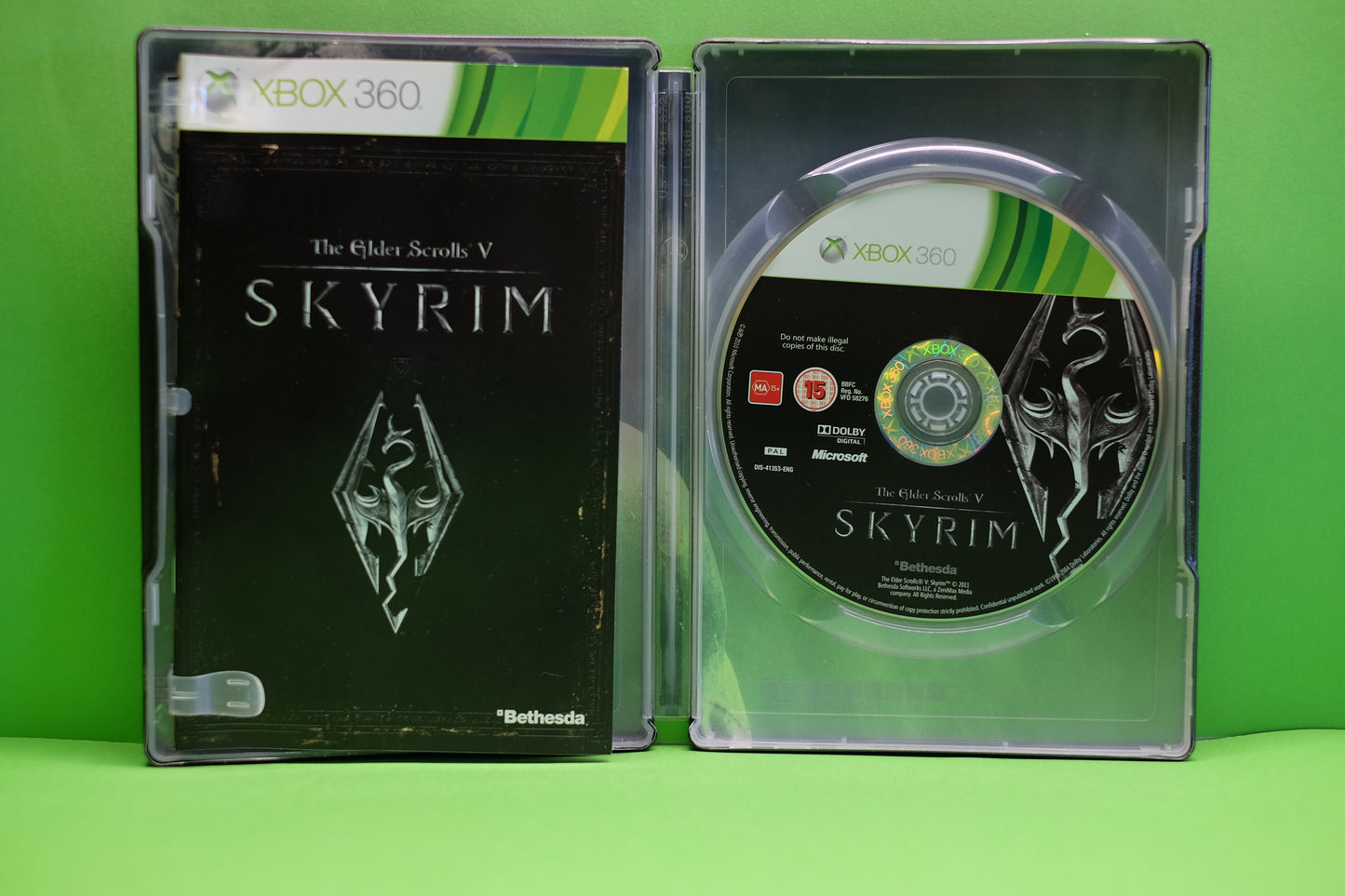 The Elder Scrolls V (5) Skyrim (Steel Book) - Xbox 360