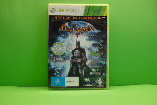 Batman Arkham Asylum (Game Of The Year Edition) - Xbox 360